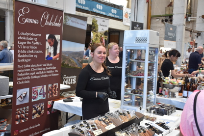 Emmas Chokolade På Kulinarisk Sydfyns Fødevaremarked.