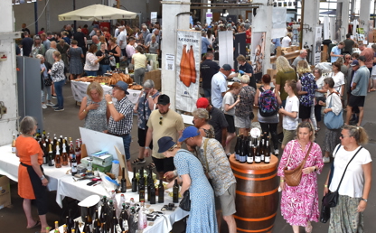 Rundbuehallen Under Kulinarisk Sydfyns Fødevaremarked.